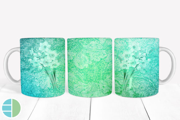 Download Mug Sublimation Vintage Flower Designs - Flower designs Collection