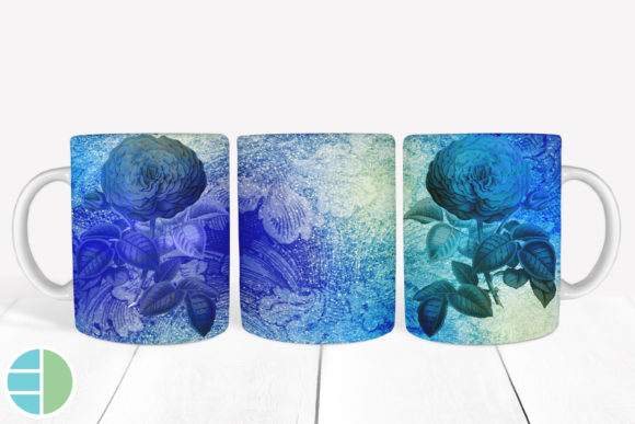 Download Mug Sublimation Vintage Flower Designs - Flower designs Collection